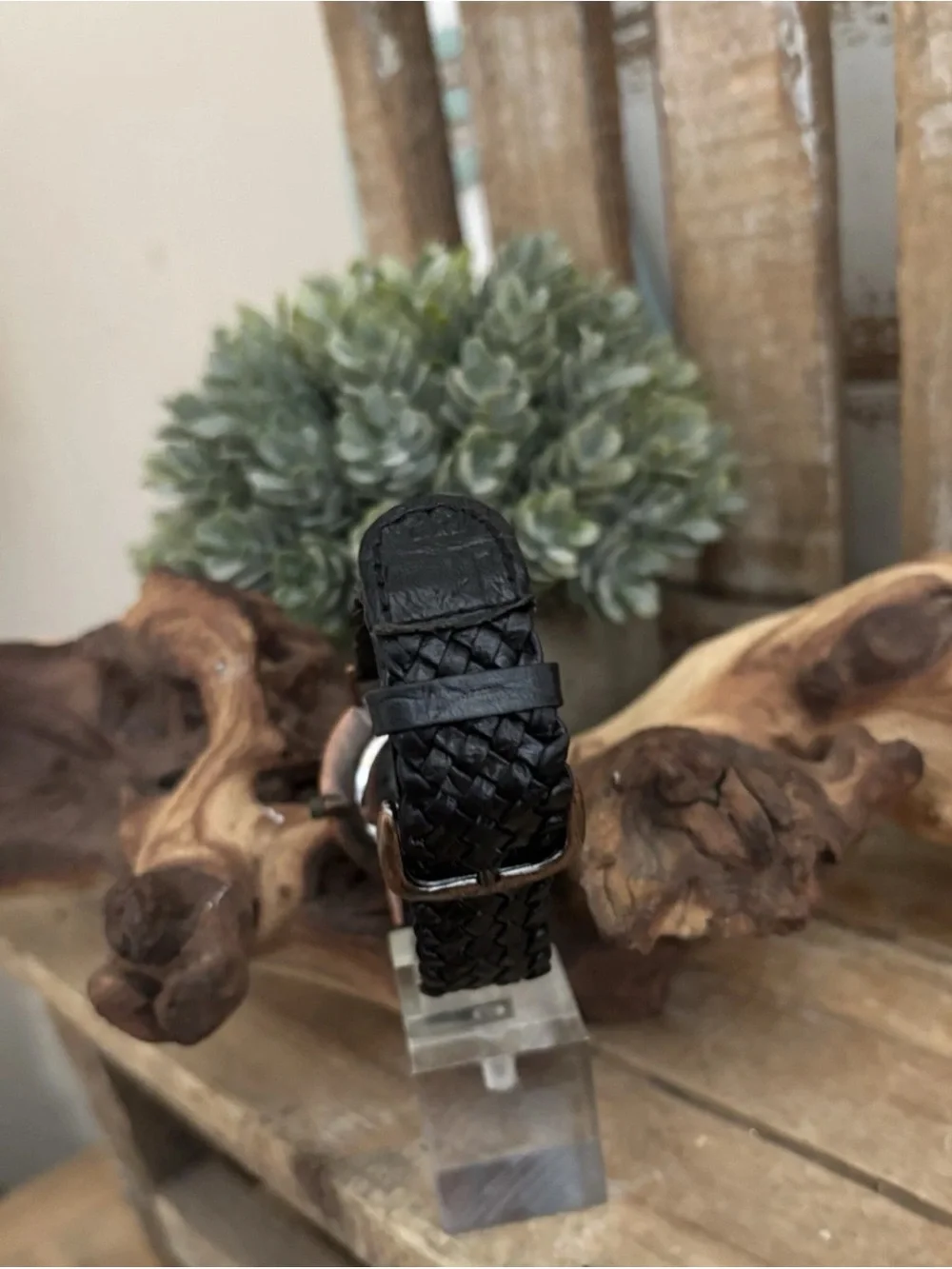 Fossil Moon Landing Watch BW-6726 Vintage Rare Leather Band NEW!